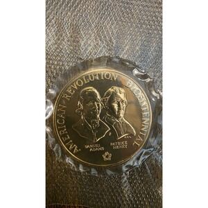 1973 American Revolution Bicentennial Medal Commemorative Coin Adams Henry‎